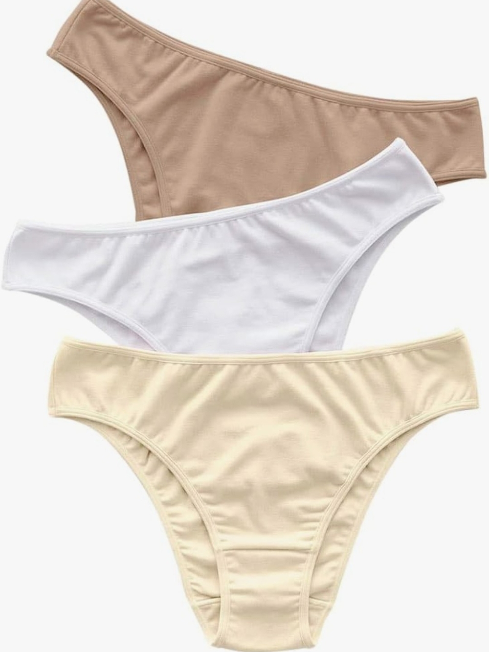 Leonisa 3-Pack no show cheeky underwear for women - Cotton panties